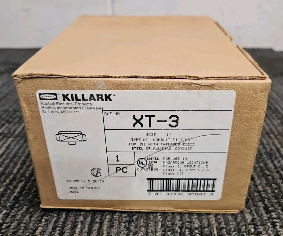 Hubbell Killark XT-3 1" Conduit Fitting