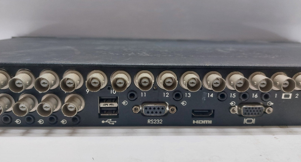 SYNECTICS E1600 VIDEO AUDIO 16 CHANNEL H264 NETWORK BASED ENCODER E 1600
