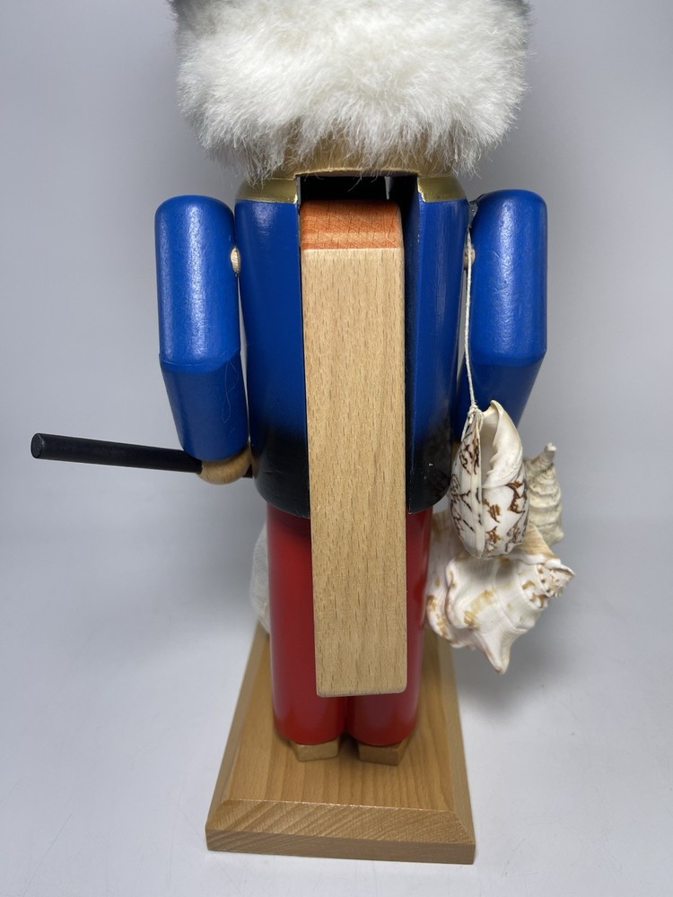 VINTAGE STEINBACH VOLKSKUNST NUTCRACKER - SEASHELLS COMPLETE GERMANY