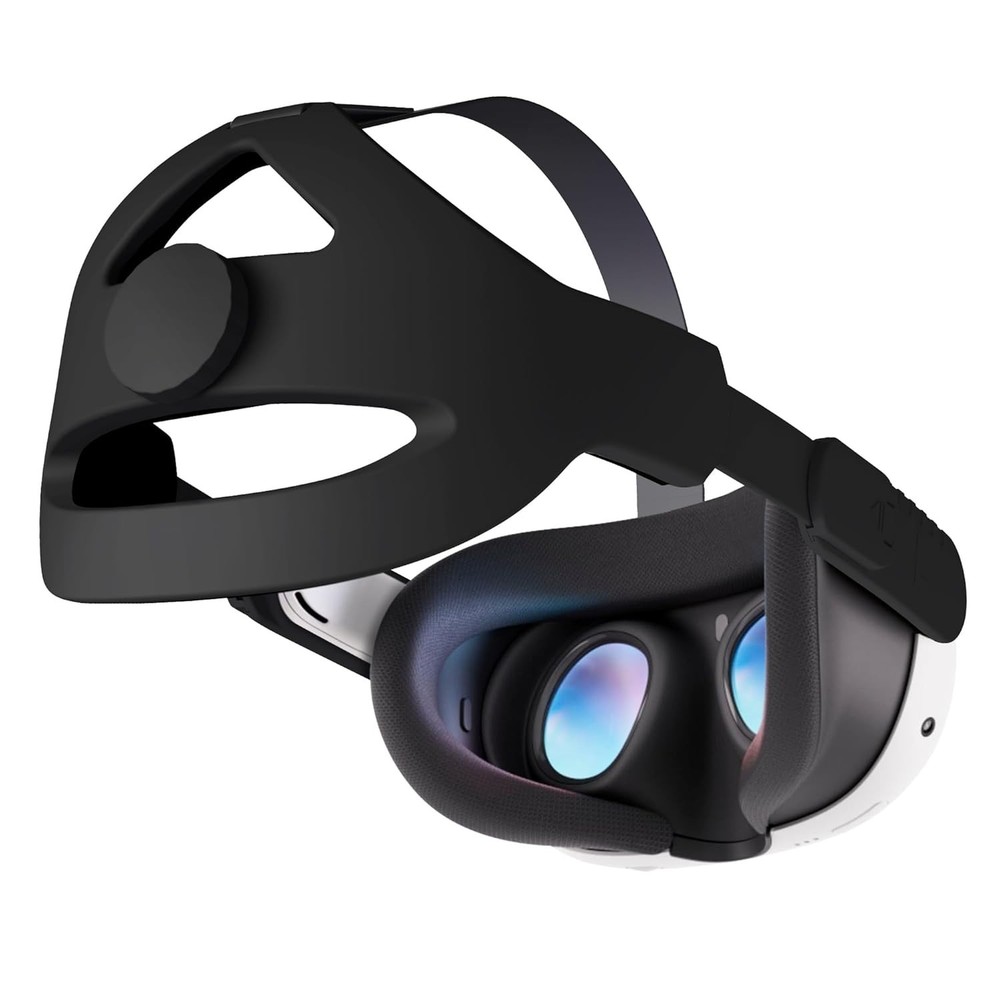Comfortable Head Strap for Quest 3S/Quest 2 - Black