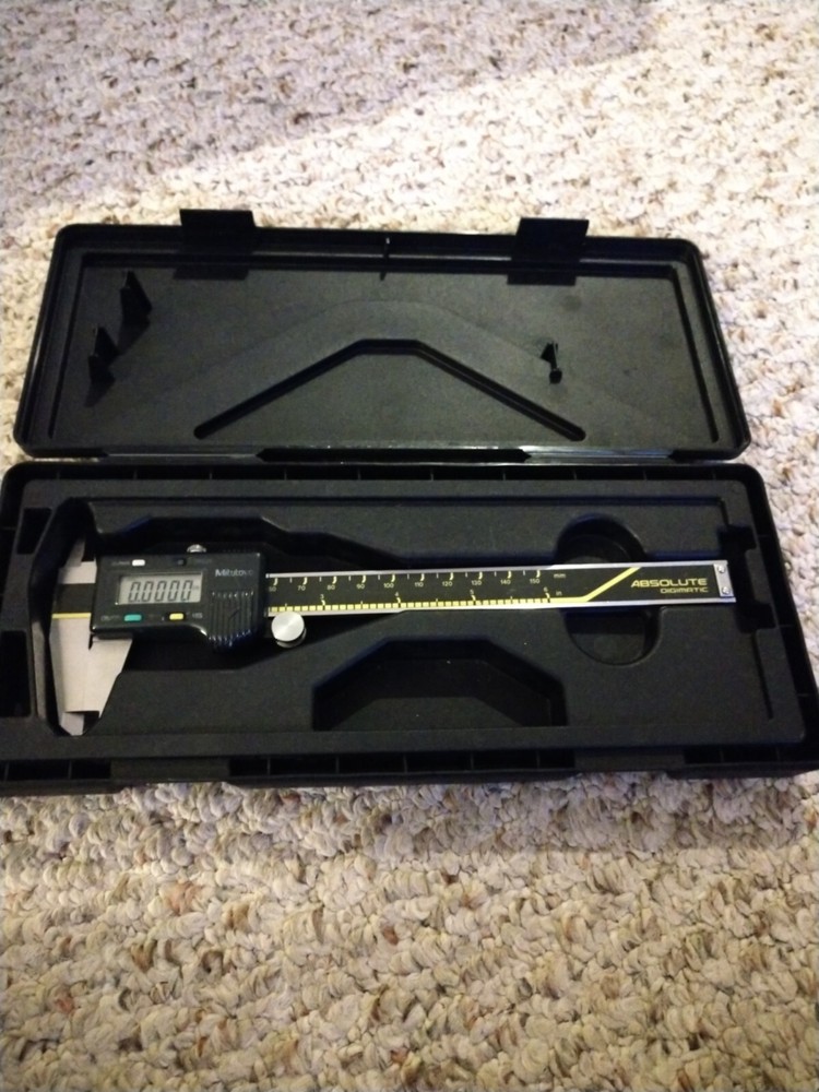 MITUTOYO 500-196 CD-6” CS Digital Caliper Absolute Digimatic