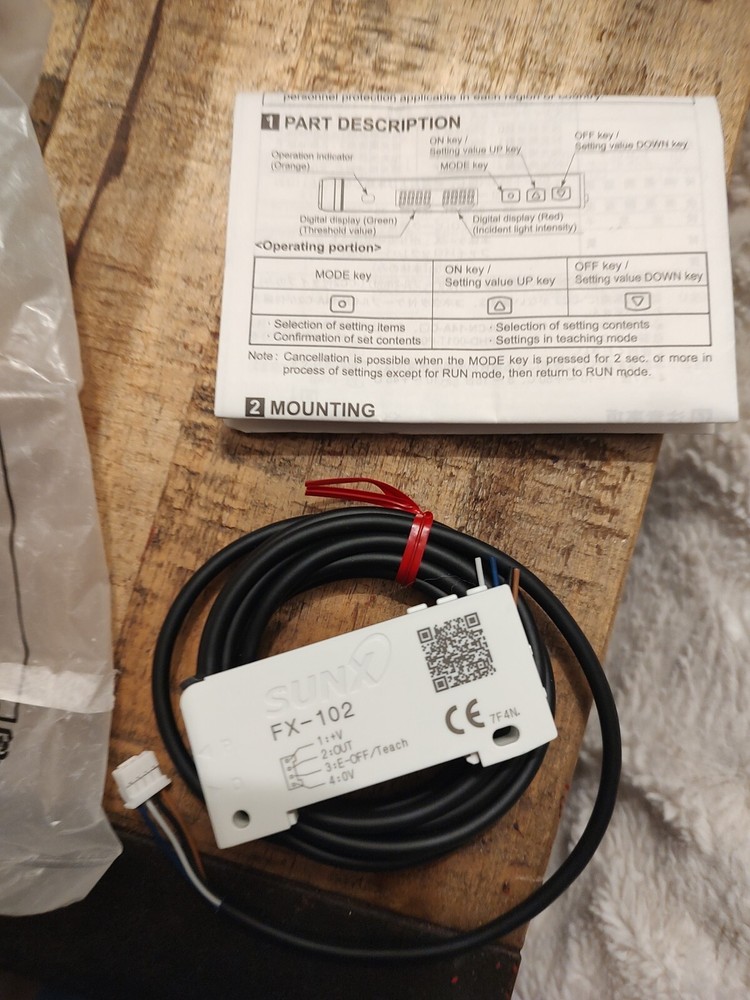 SUNX FX-102-CC2