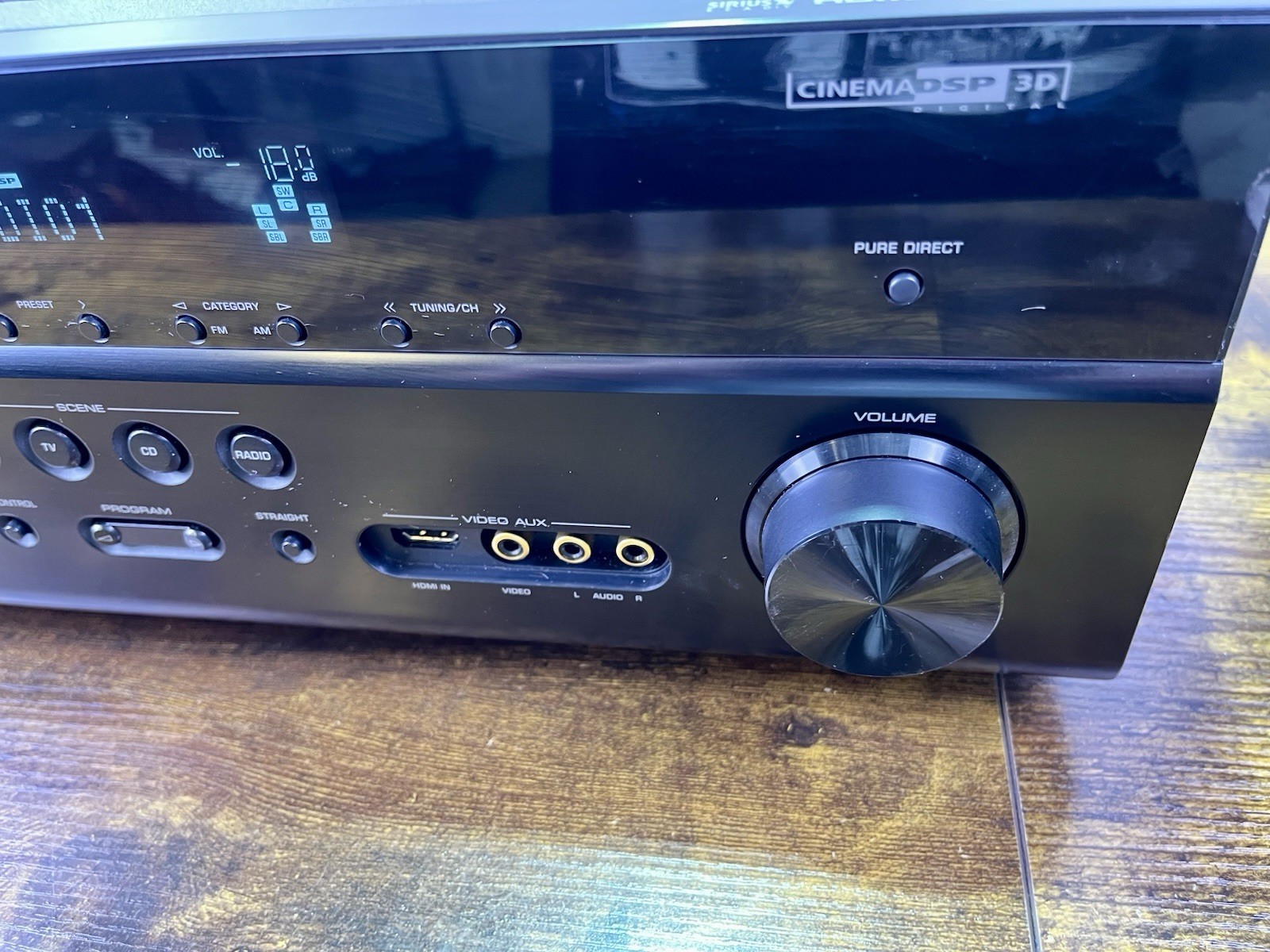 Yamaha RX V671 7.1 Channel 90 Watt/Channel AV Receiver HDMI Network Home Theater