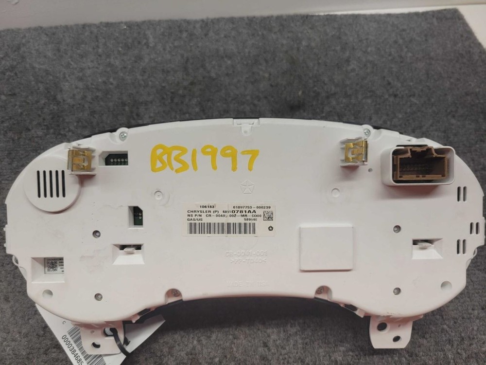 JOURNEY 2018 Speedometer 1607899