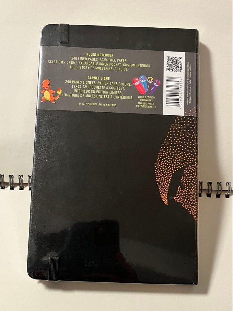 Moleskine Charizard Note