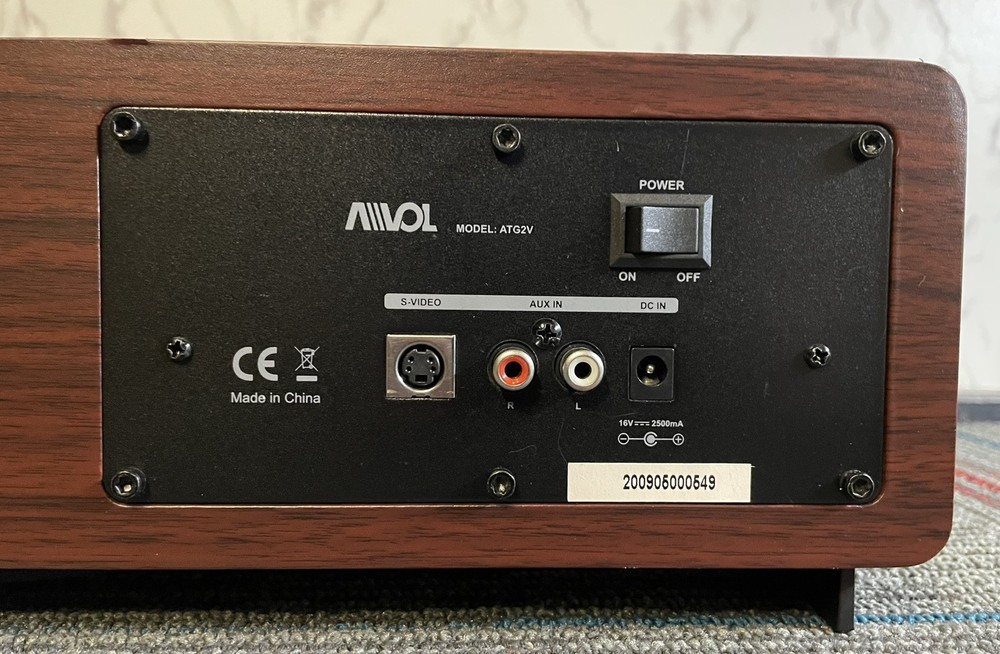 AVOL Model ATG2V 2.1 Shelf Speaker System With Bluetooth