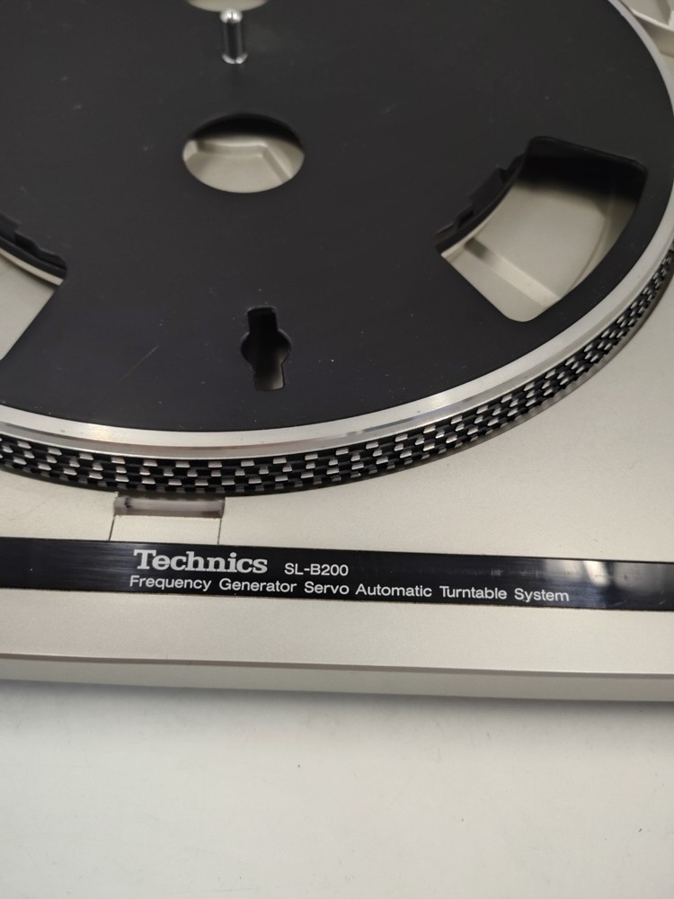 Technics SL-B200 Frequency Generator Servo Automatic Turntable Works (Read!)