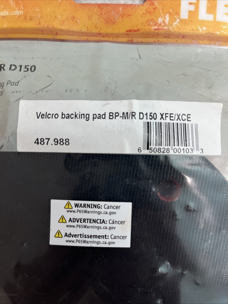 Flex Buffer Velcro Backing Pad 487.988