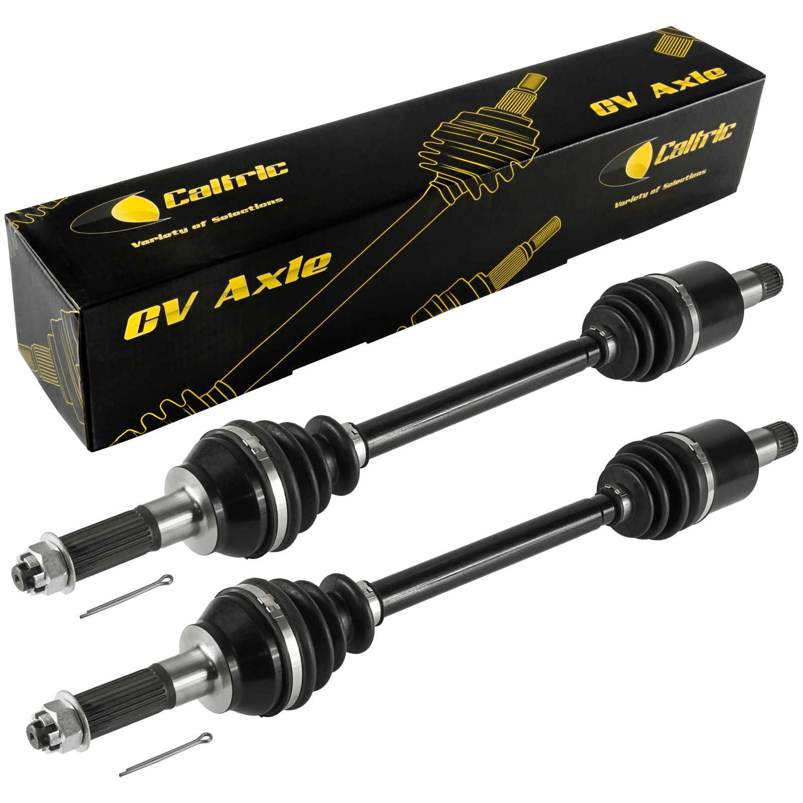 Rear Left & Right Complete CV Joint Axle For Polaris Ranger Crew 700 2008-2009