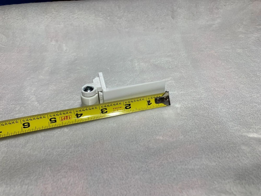 The Adjustable Pocket Door Guide (Brown)