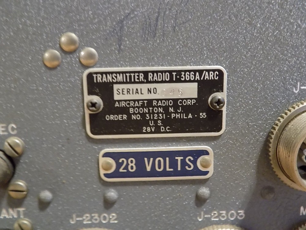 ARC T-366A/ARC USED UNTESTED Incomplete