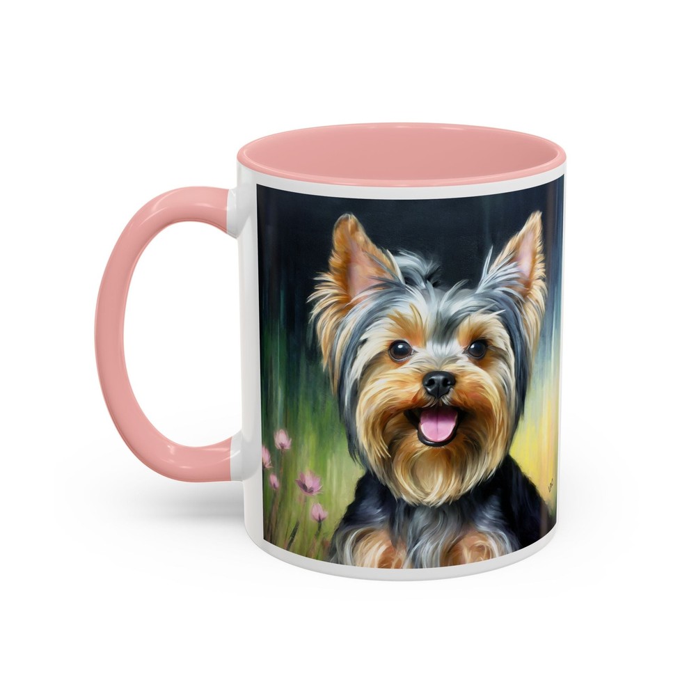Yorkshire Terrier Ceramic Accent Coffee Mug