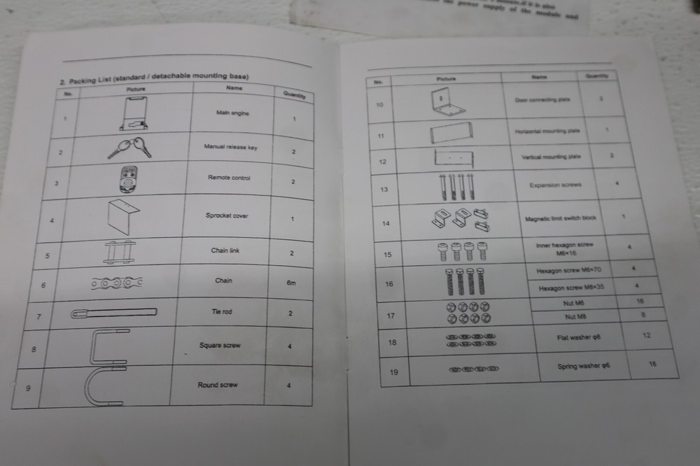 Automatic Sliding Gate Opener kit Electric Model MD370