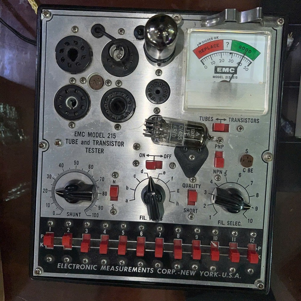 MULLARD 12AT7 ECC81 SQUARE GETTER TK1 R8E SAME CODE PAIR TUBES