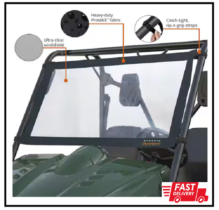 UTV Front Windshield for Polaris Ranger 2002 to 2008