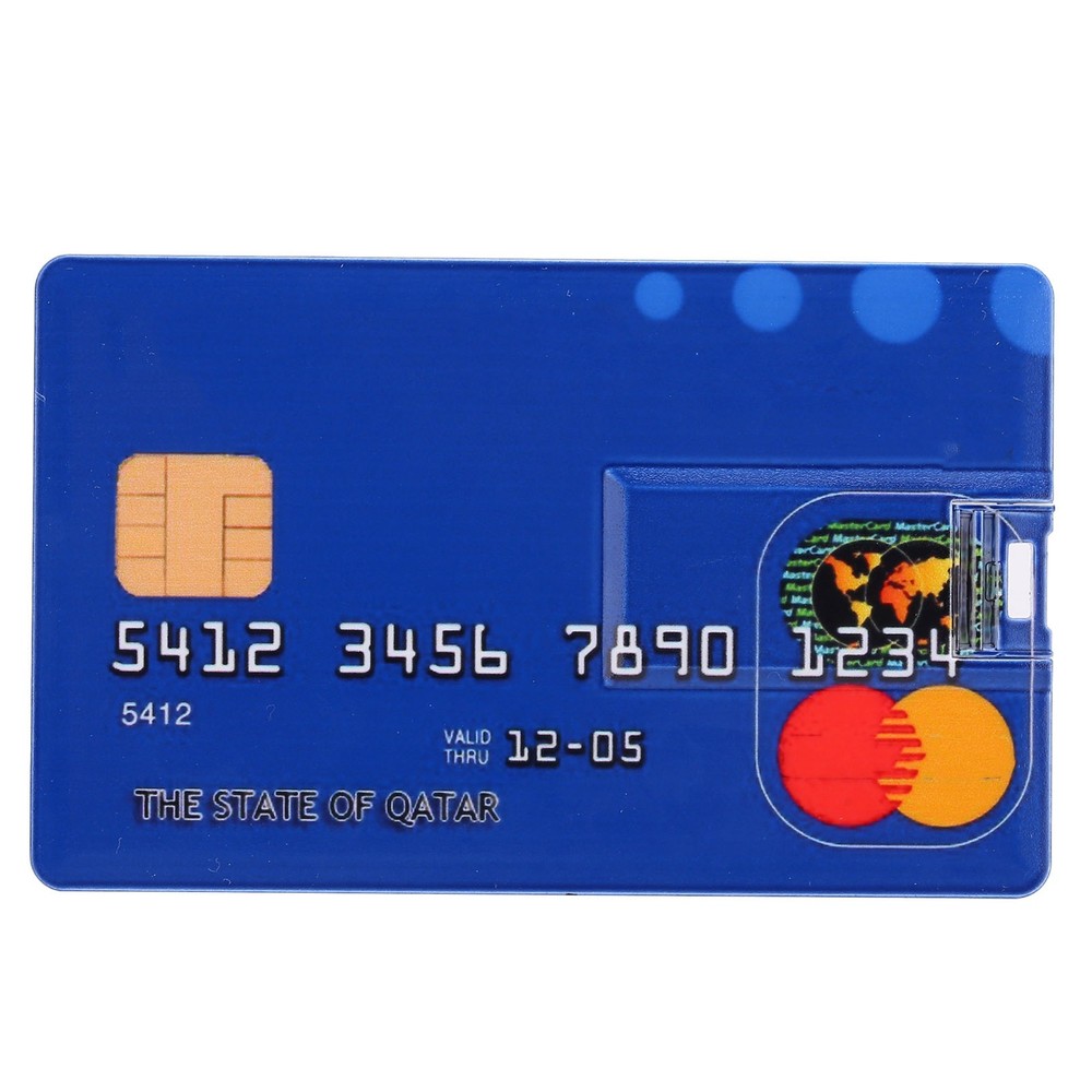 (32GB)Card Shaped U Disk Simple Unique USB Flash Drive For Data Storage File