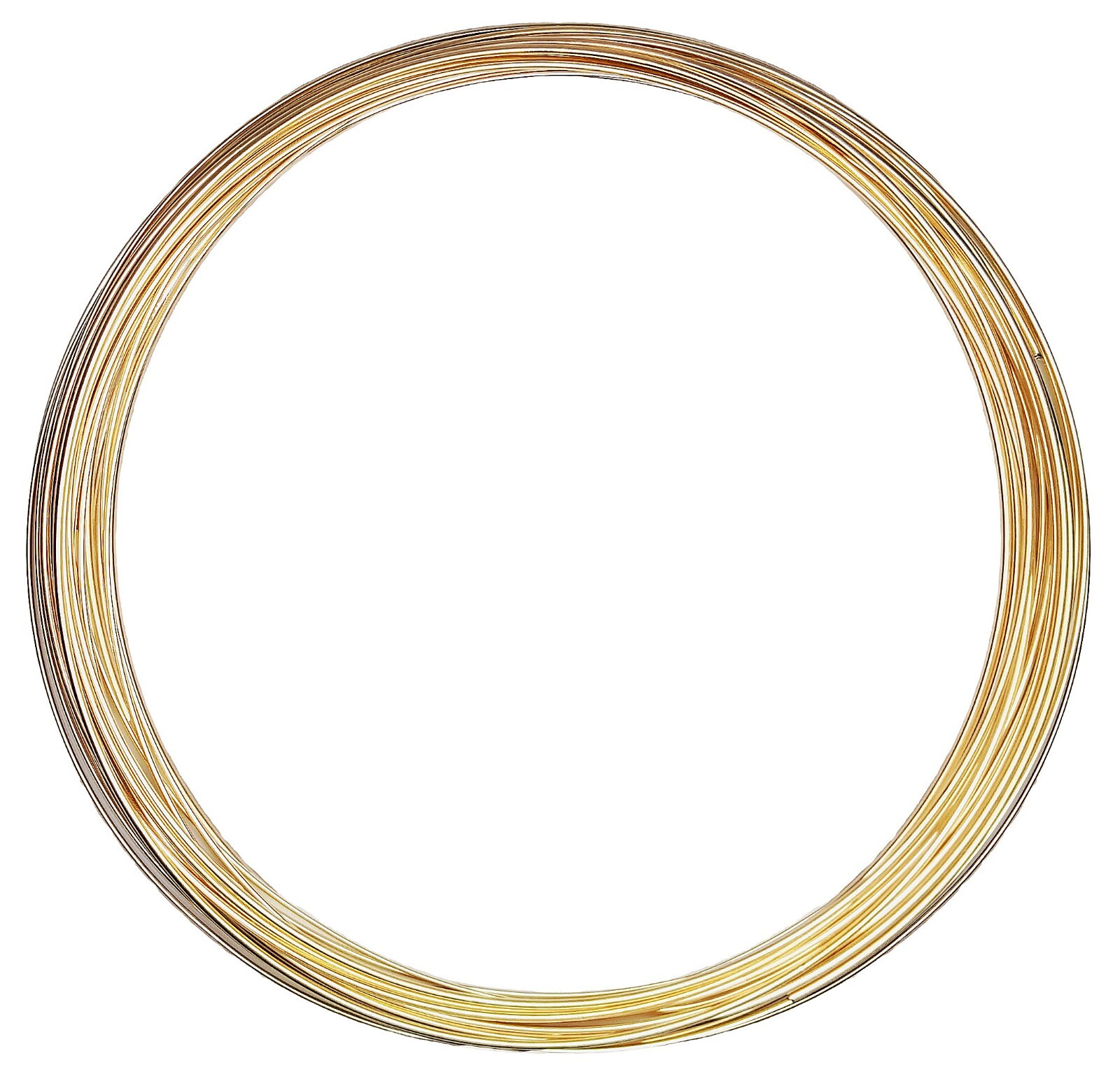 14/20 Yellow Gold-Filled Wire | Square | Half Hard | 16-24 Gauge | 1-10 Ft | USA