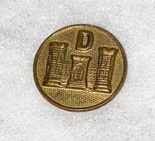 1920's Enlisted Engineer D Collar Disc