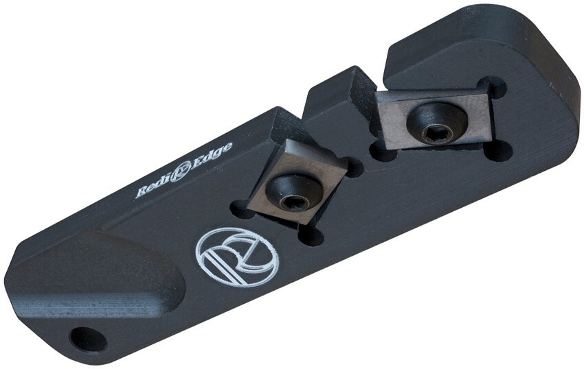 Redi Edge Single Edge Sharpener Degree Inclusive Angle Gray Aluminum Handle