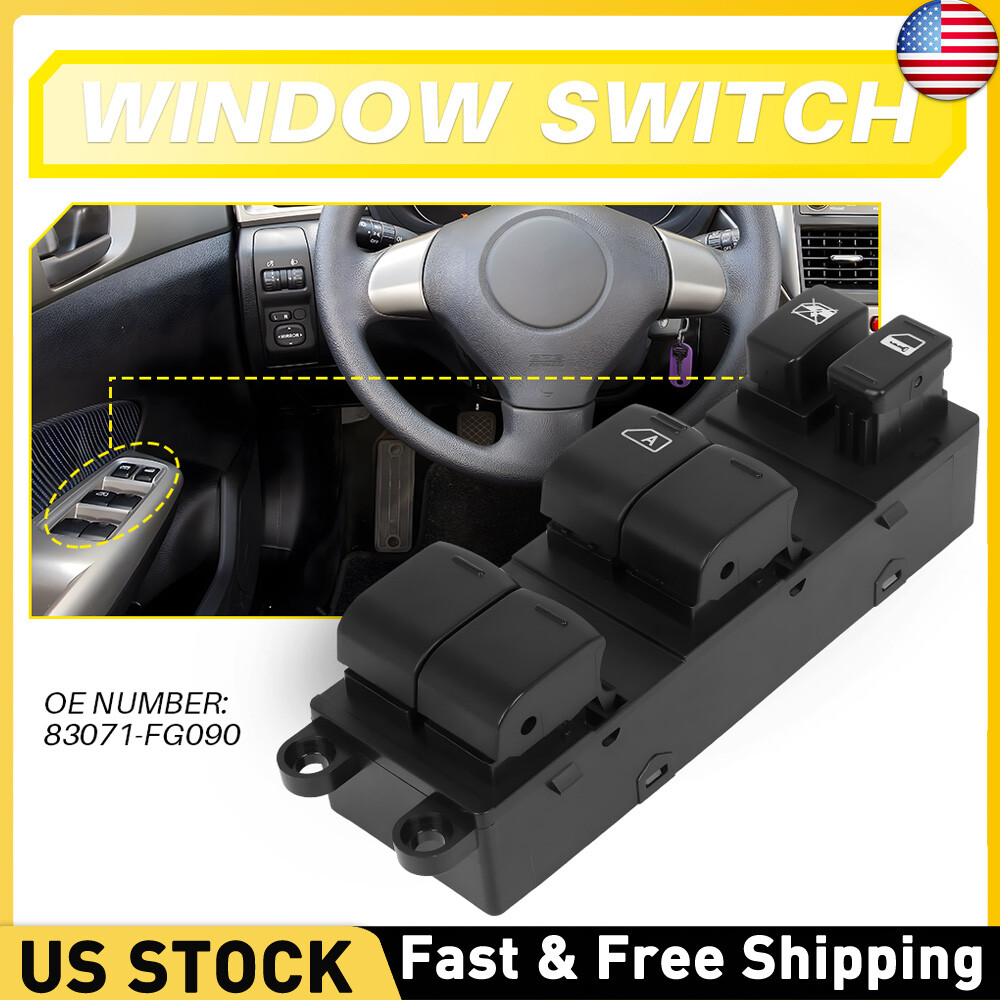 Front Driver Side Window Control Switch For 2007-2011 Subaru Forester 83071FG090