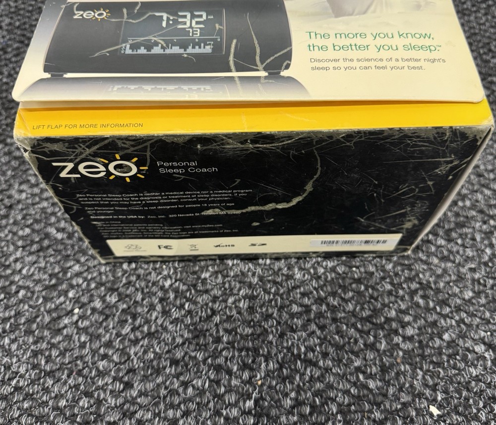 Zeo Personal Sleep Coach with Headband & SoftWave Sensor And Clock