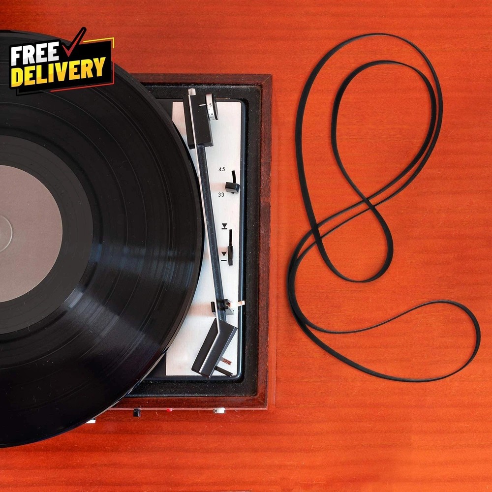 10 Pieces Turntable Belt Different Specifications Machine Recorder Rubber Belt