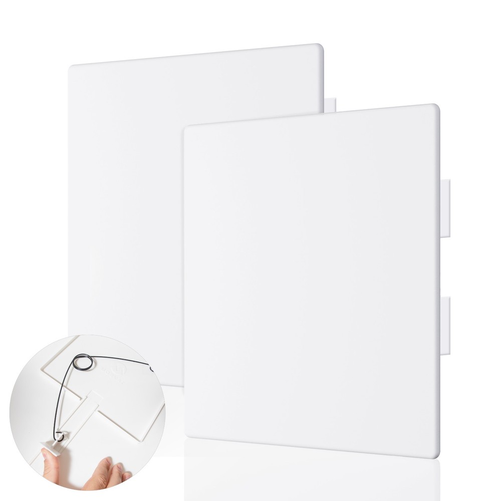 Morvat 12x12 Adjustable Spring Access Panel for Drywall & Ceiling, 2 Pack