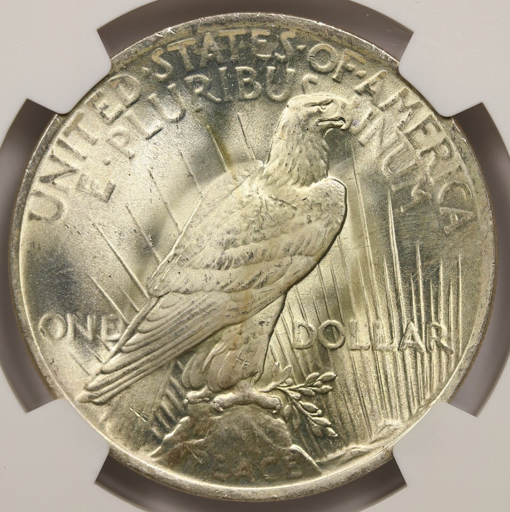 1923 Peace Dollar Silver $1 MS 66 NGC