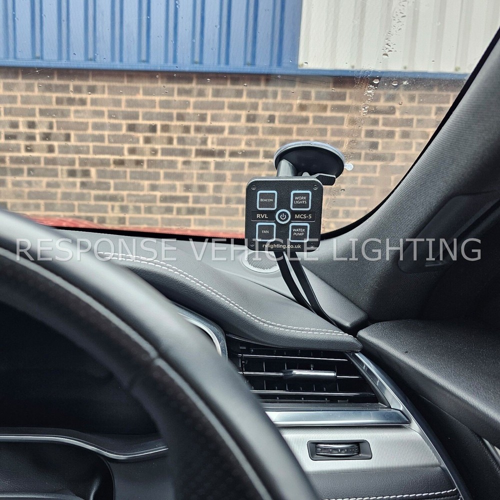 12v Switch Control Panel For Amber LED Light Bars Work Strobe Hazard Lights 24v