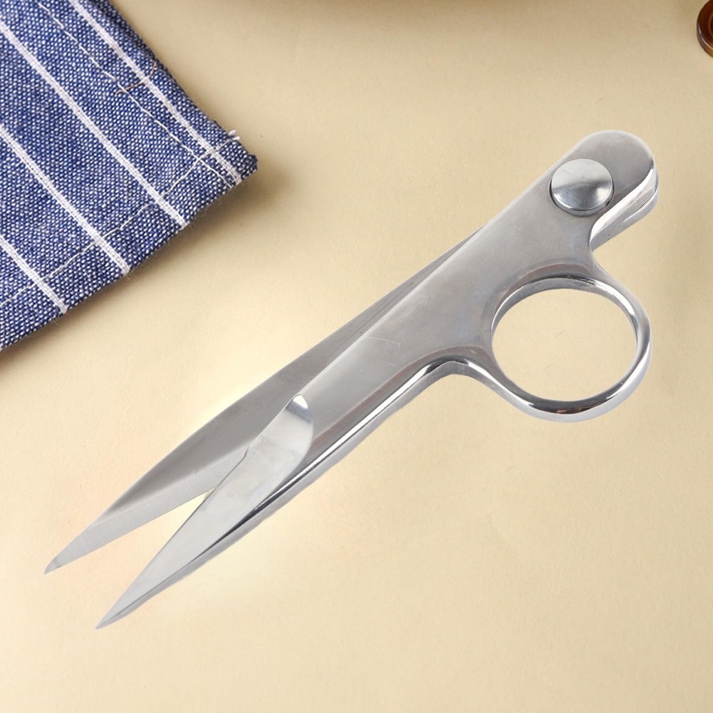 Sewing Scissors Stainless Steel Thread Snips Trimming Nipper with Protective ...