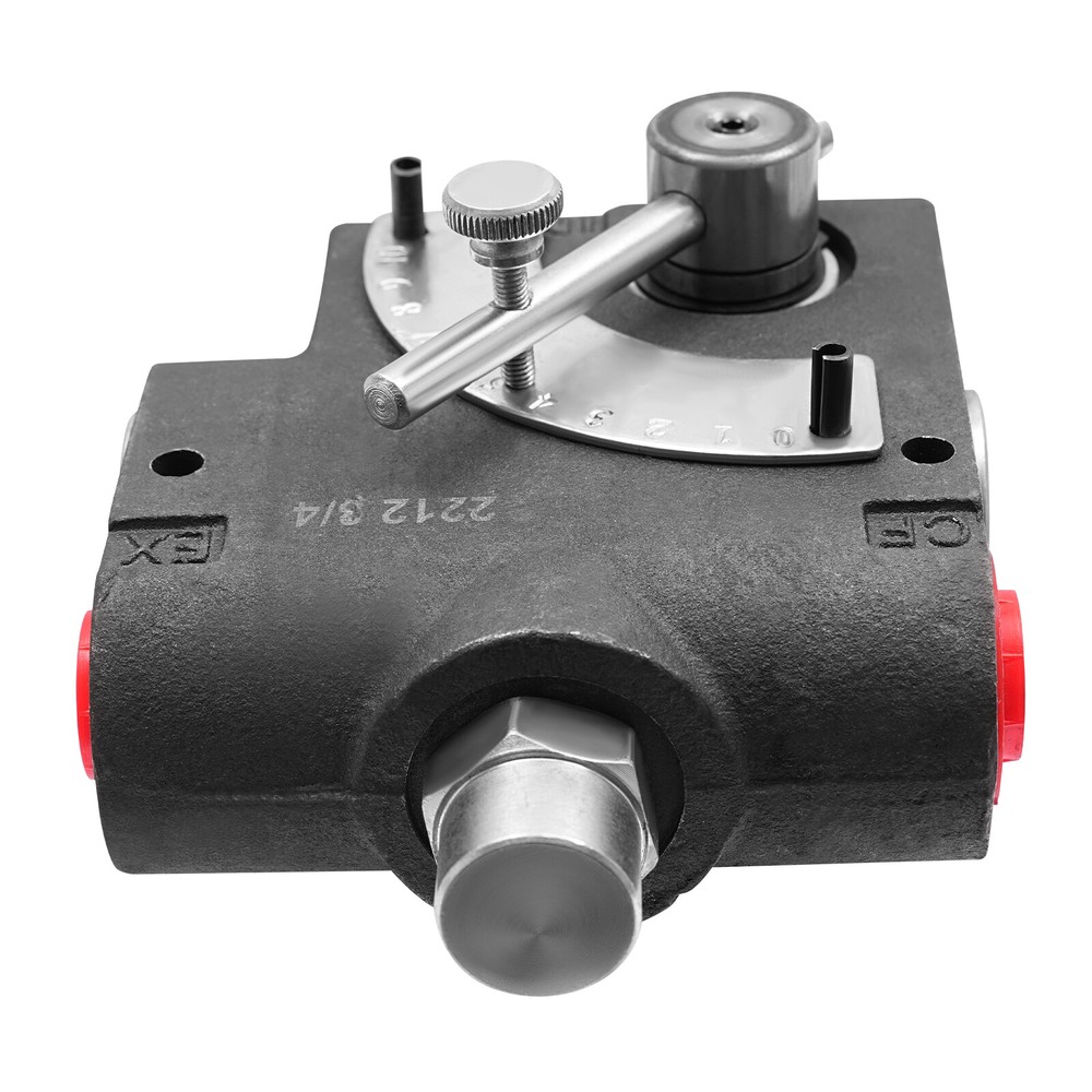 Hydraulic Adjustable Variable Flow Control Valve w/ Relief, 0-30 GPM, 3/4” NPT