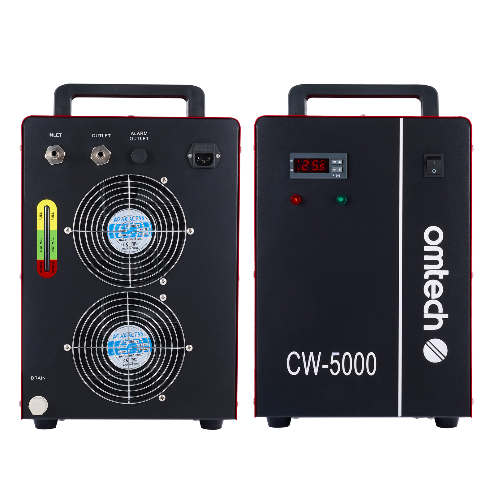 OMTech Industrial Water Chiller CW-5000 for 50-100W CO2 Laser Engraver Cutter