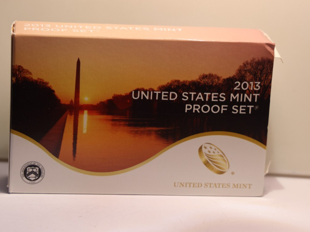 2013 S CLAD U.S. MINT PROOF SET WITH BOX AND COA