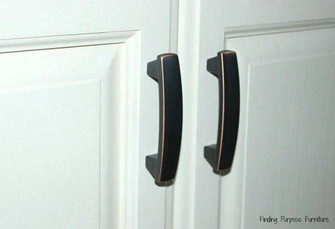 3" Beautiful Pull Venetian Bronze