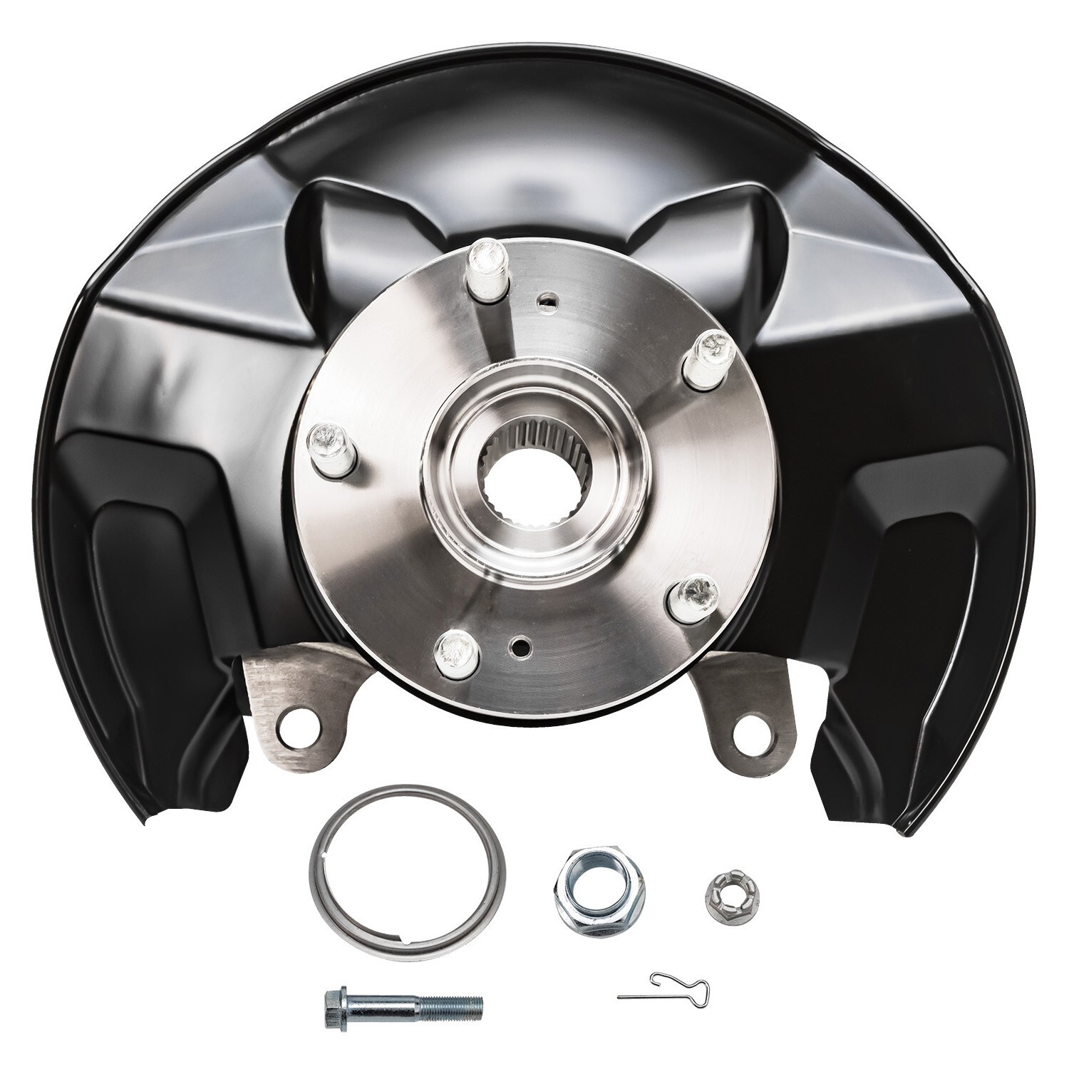 Front Left Steering Knuckle & Wheel Hub Bearing for 2013 2014-2016 Honda Accord