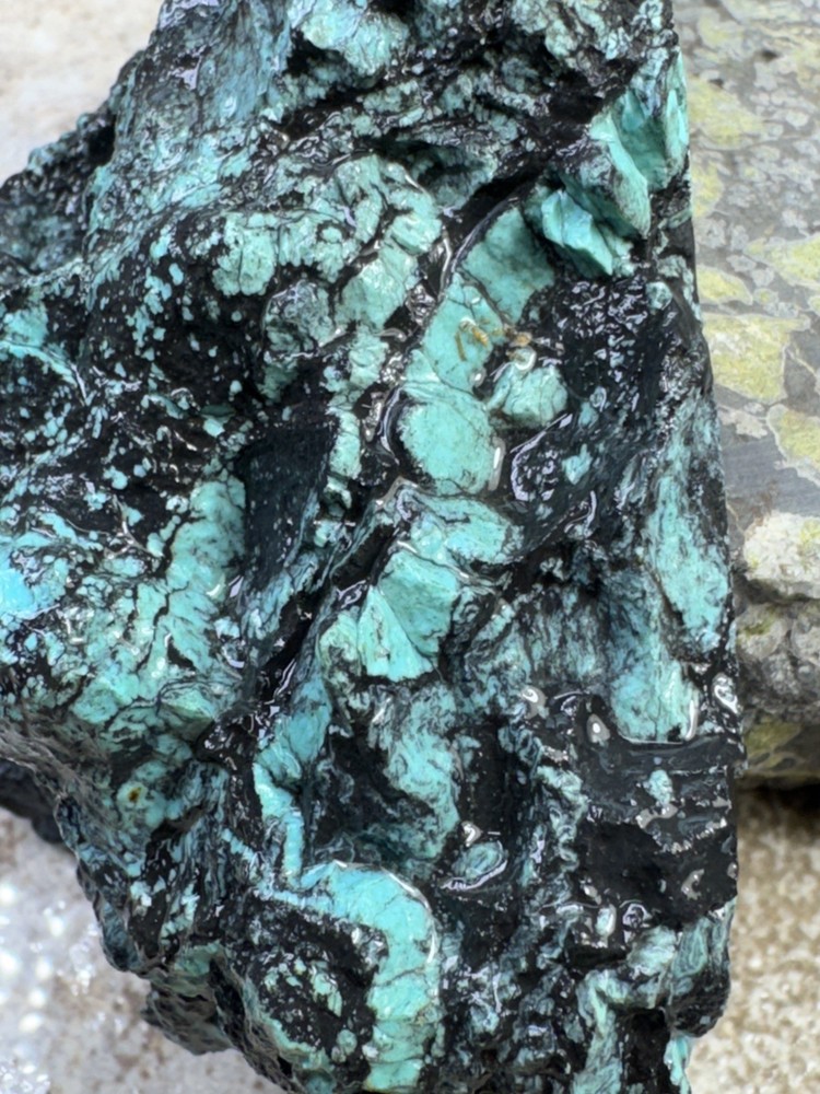 Natural Hubei turquoise nugget