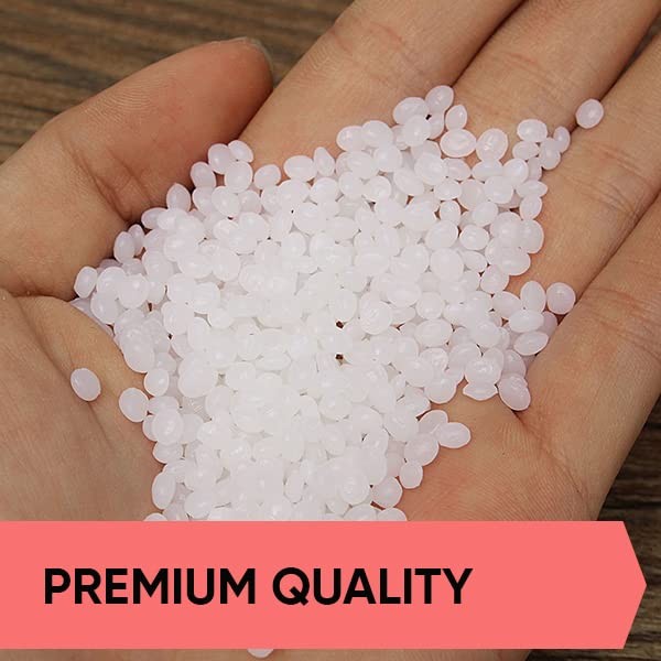 Thermoplastic Beads Pellets Mold-Able Polymorph 25 Grams All WHITE