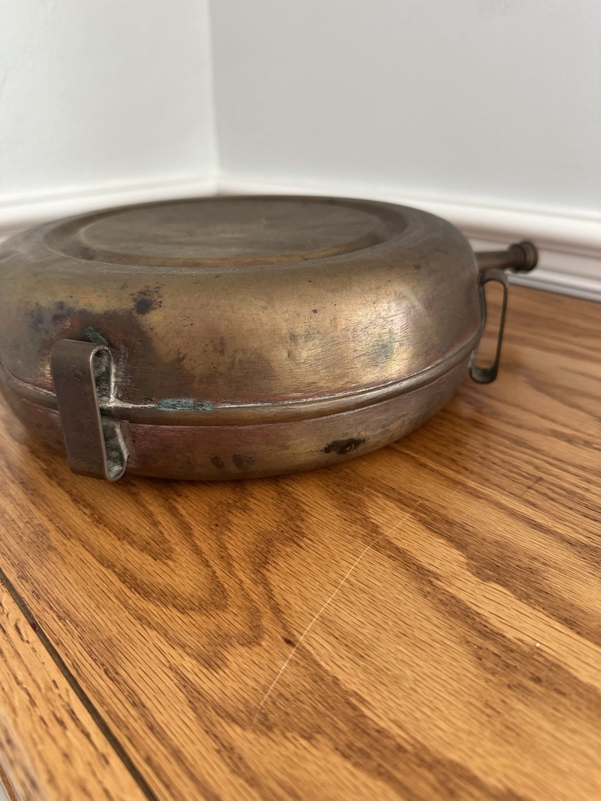 Antique U.S. Civil War Signal Corps Copper Canteen