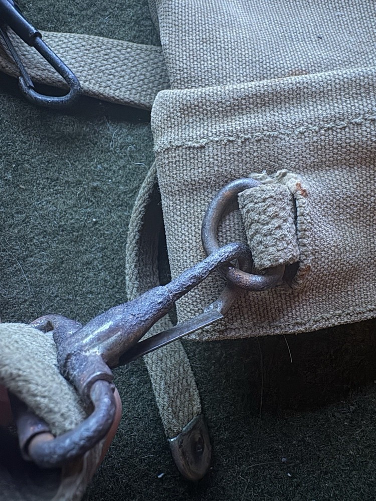 Original 1942 Baker Lockwood Haversack Missing Mess Kit Pouch