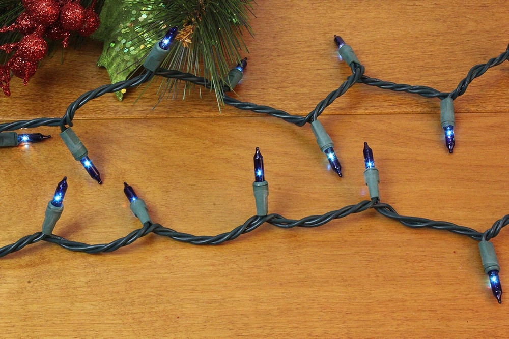 Christmas String Light,100 Count Incandescent Mini String Light in 21.6Ft,Indoor