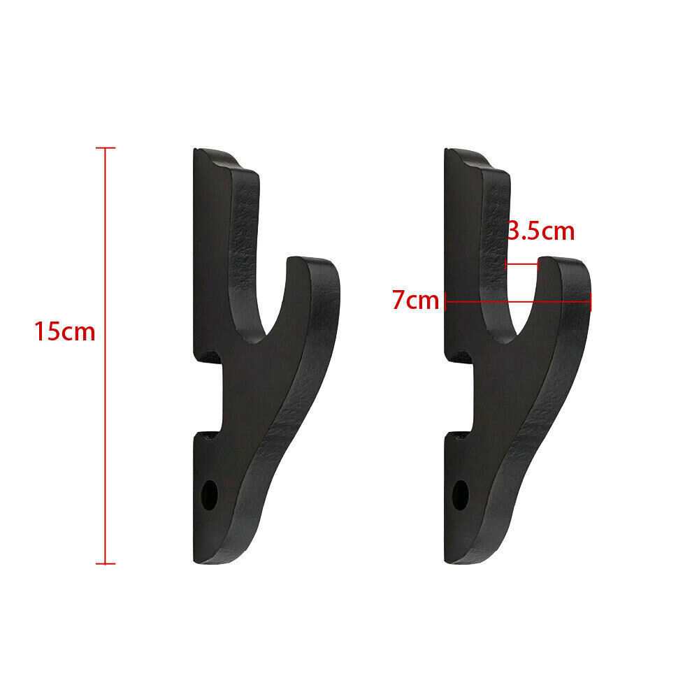 Wall-mounted wooden sword stand bracket, wall hook hook display stand -