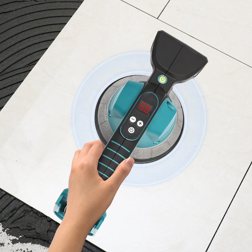 Tile Vibration Leveling Machine Adjustable Floor Tiler Vibrator Tool 10 Speeds