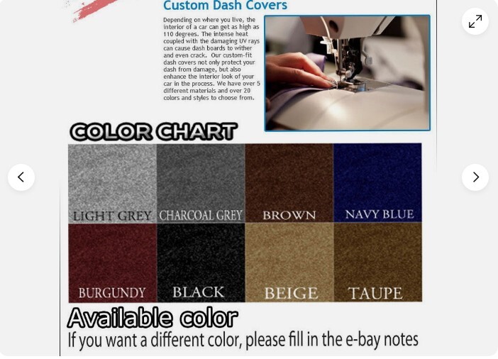 fits 2001-2006 LEXUS LS 430 DASH COVER MAT DASHBOARD PAD / BEIGE