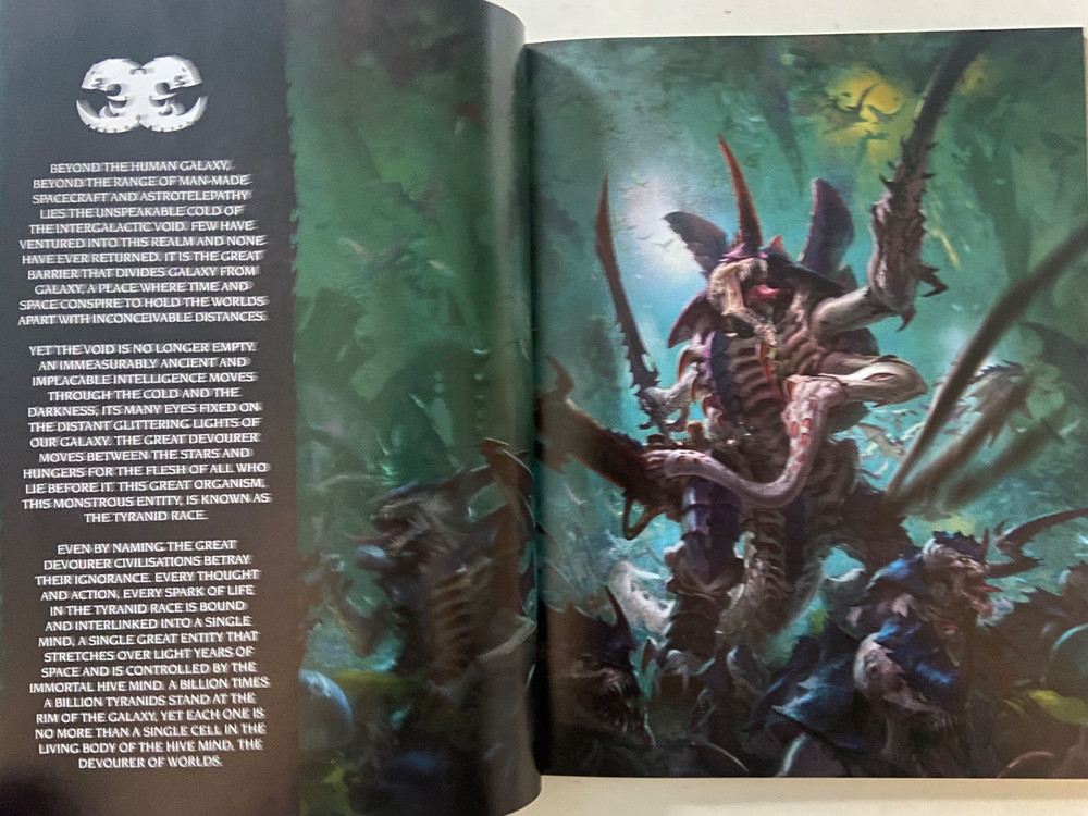 Games Workshop Warhammer 40K Codex: Tyranids Army Hardcover Book 9th Edition