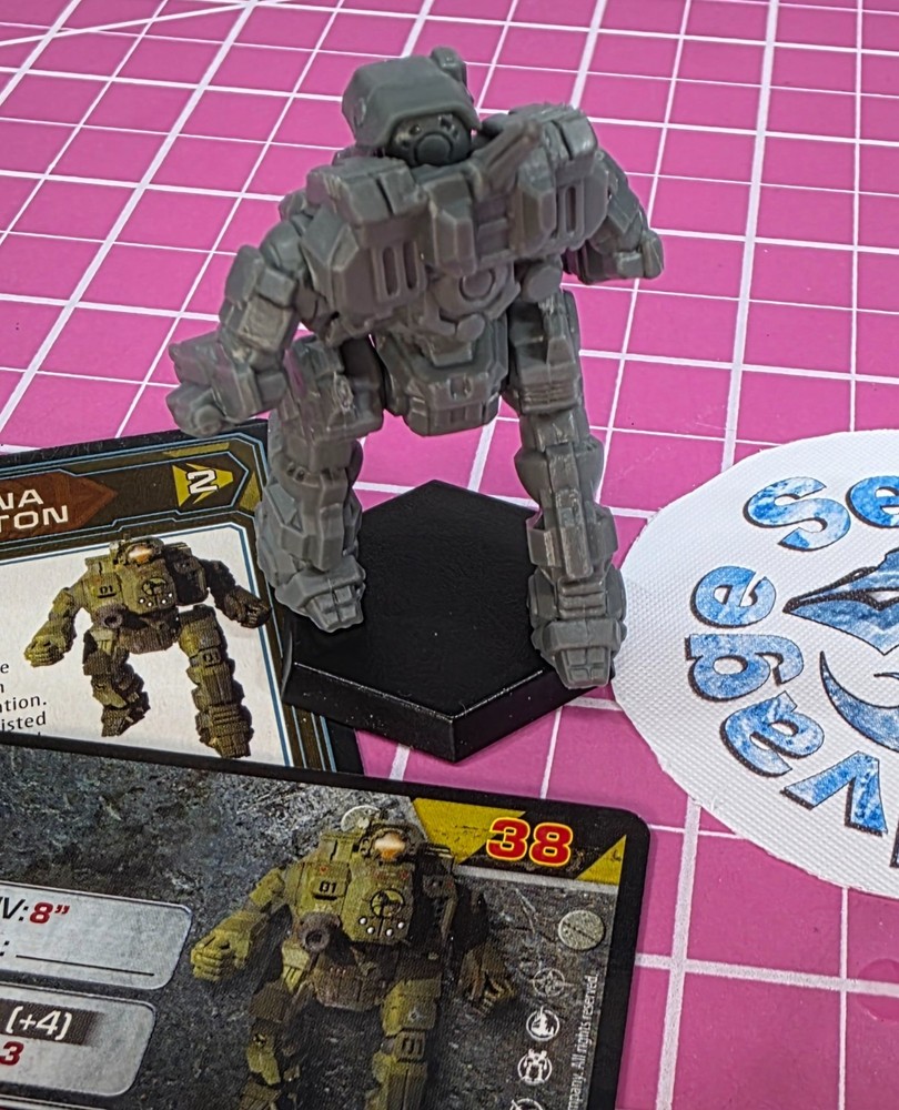 BattleTech Cyclops Mech -- Inner Sphere Support Lance + Cards