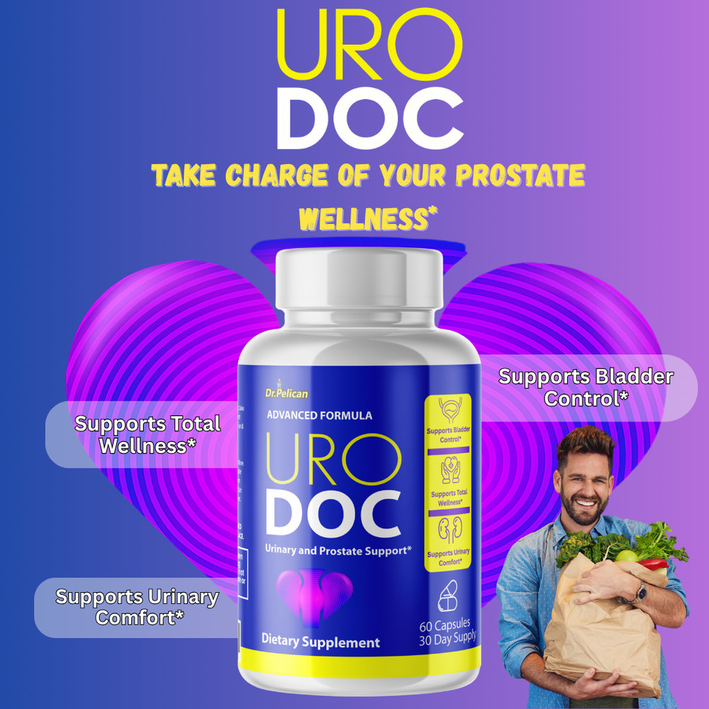 URO DOC- Prostate & Urinary Support- 60 Capsules