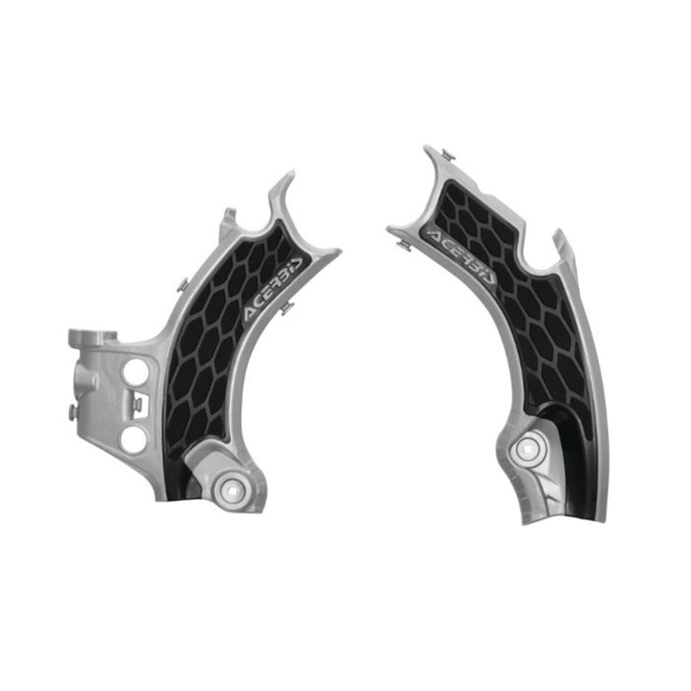 Acerbis X-Grip Frame Guard Silver/Black 2911441015