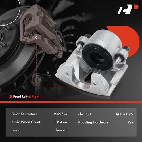 Disc Brake Calipers Assembly Without Bracket Compatible with Dodge Dakota