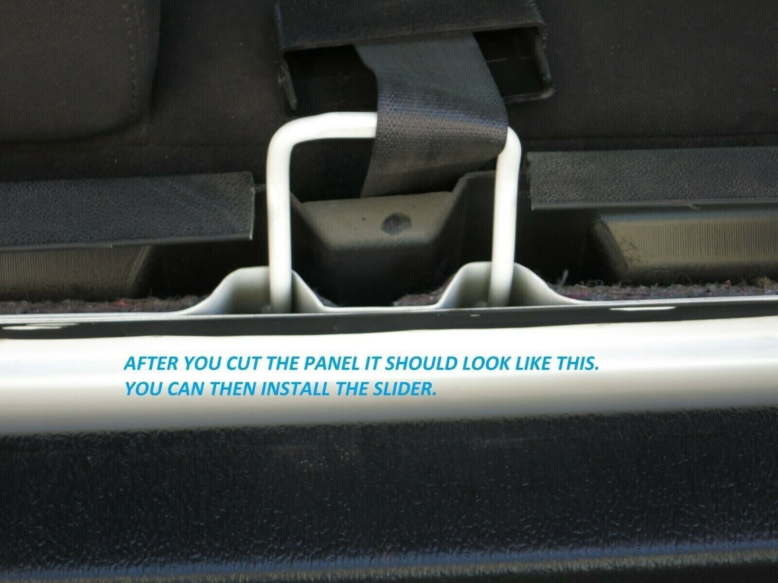 Fit 2014-2018 Chevy Silverado 1500 Back Glass Manual Sliding Window NonHeat