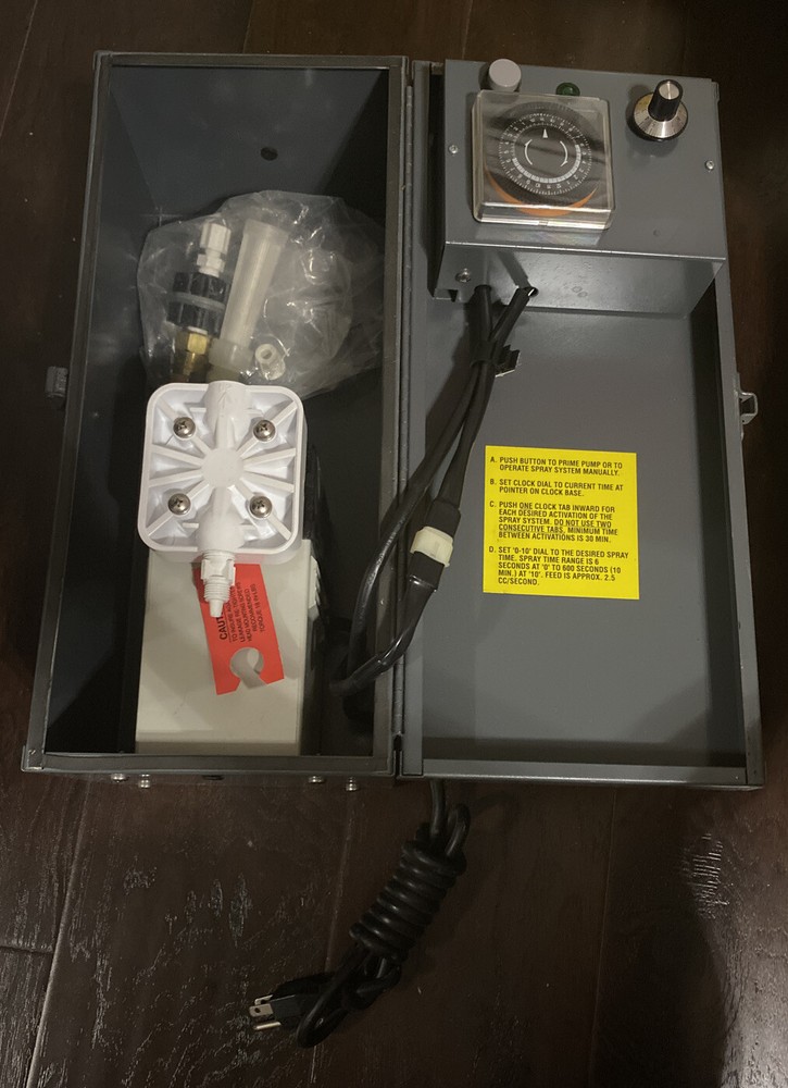 PULSAFEEDER MEC-O-MATIC Programmable Misting Diaphragm Metering Pump SR T2000